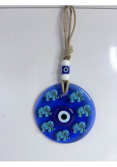 Nazar Boncuğu Dekoratif Duvar Süsü 28x13x3cm