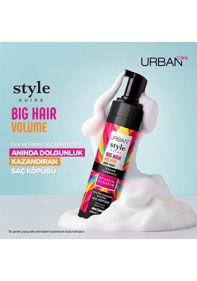 Style Guide Ekstra Dolgunlaştırıcı Hacim Köpüğü- Esnek Tutuş Ultra Hacim-100ml