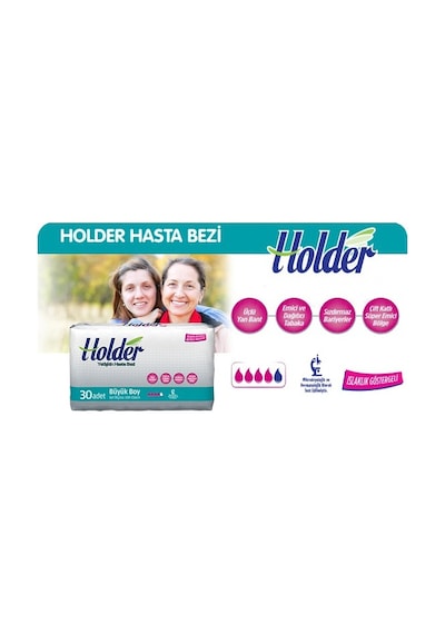 Holder Hasta Bezi L 30'Lu