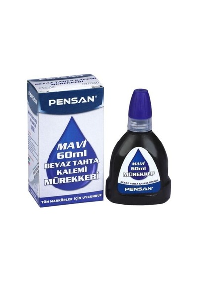 Tahta Kalemi Mürekkebi 60 Ml Mavi Diğer