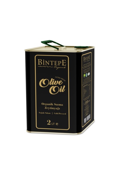 Bintepe Organik Yeni Hasat Organik Natürel Sızma Zeytinyağı 2 L