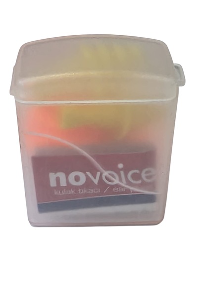 Novoıce Snr 26db Tekstil İpli Kulak Tıkacı Kutulu 50 Adet
