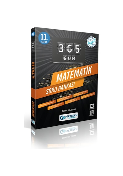 Gezegen Yayınları 11. Sınıf 365 Gün Matematik Soru Bankası