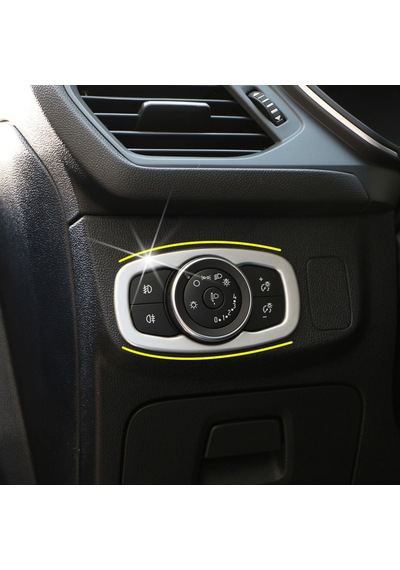 Ford Focus 2019+ Kontrol Panel Kaplama Sılver  (Abs)  (520292537)