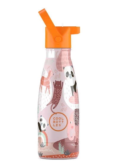 Cool Bottles The Kids Bottle Panda Gang Pipetli Termos Suluk 260 Ml Çok Renkli