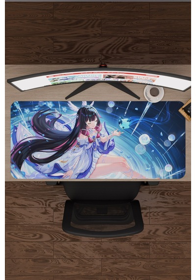 Columbina Damselette Genshin Impact Anime Oyuncu V3 - 90x40 Xxl Gaming Mouse Pad Fare Altlığı