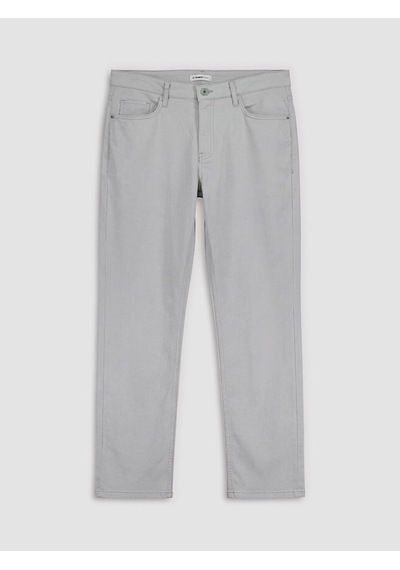 Lcwaıkıkı Classic Gri Regular Fit Gabardin Erkek Chino Pantolon