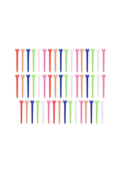 Kaiyi 70mm 5 Pençeli Golf Tee Çok Renkli