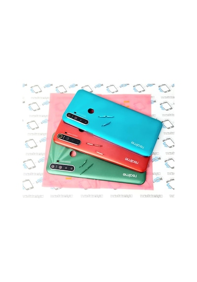 Oppo Realme 5İ Kasa Arka Pil Batarya Kapağı (Yan Tuşlar) (254199248)