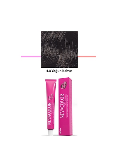 Premium 4.0 Yoğun Kahve - Kalıcı Saç Boyası 50 G Tüp