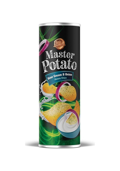Master Potato Soğanlı & Ekşi Kremalı Cips 160 G - 8 Adet Tarı