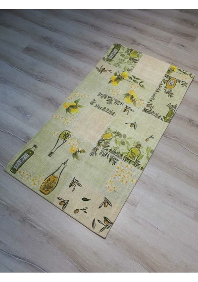 Yamalı Home Halı Fresh 4604 80X150Cm Olive