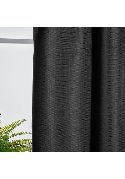Karartma Perde/2 Kanat, Antrasit, 145x300 Cm Gri