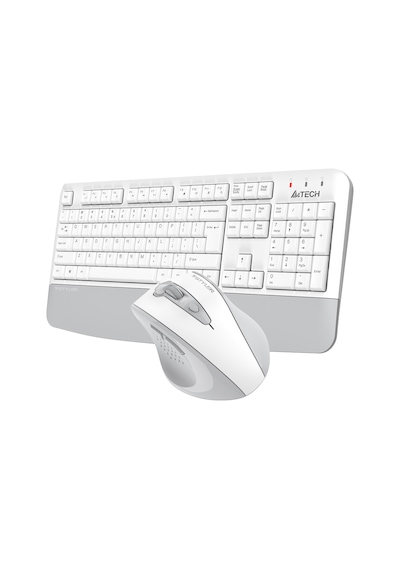 A4tech Fg2500s Plus Kablosuz Q Trk Beyaz Klavye - Mouse Set Optik