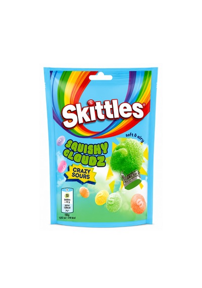 Skittles Squishy Cloudz Crazy Sours 94g