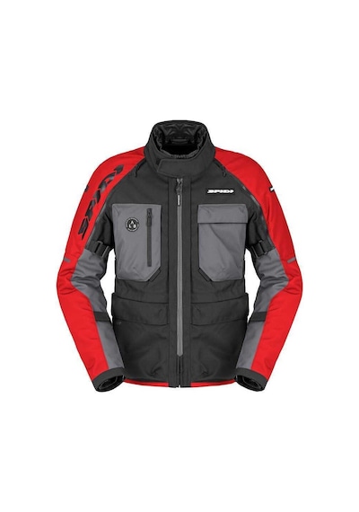 Spıdı Crossmaster 2 H2out Ceket Siyah Kırmızı