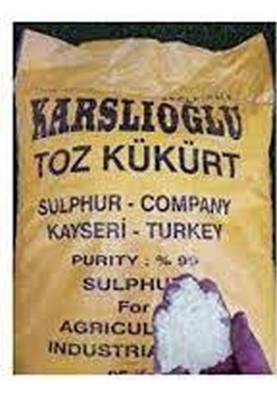 Hasüçel 25kg Toz Tarım Kükürt