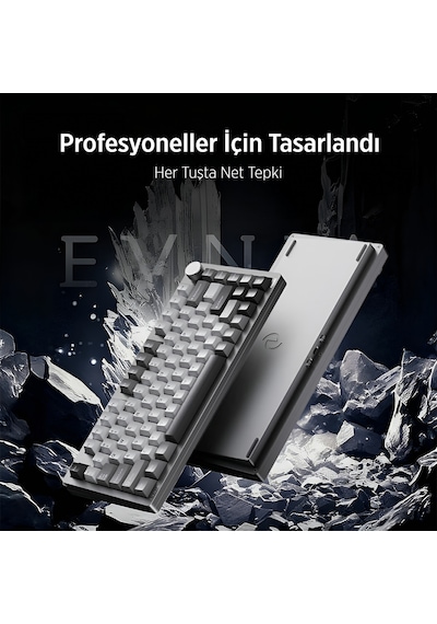 Philips EVNIA SPK8618 Mekanik RGB 81 Tuş USB Bluetooth 2.4 G Kablosuz Oyuncu Klavyesi