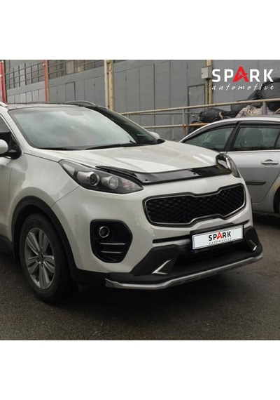 Kia Sportage 2016-2019 Yılları Arası Uyumlu Kaput Rüzgarlığı 4mm Siyah