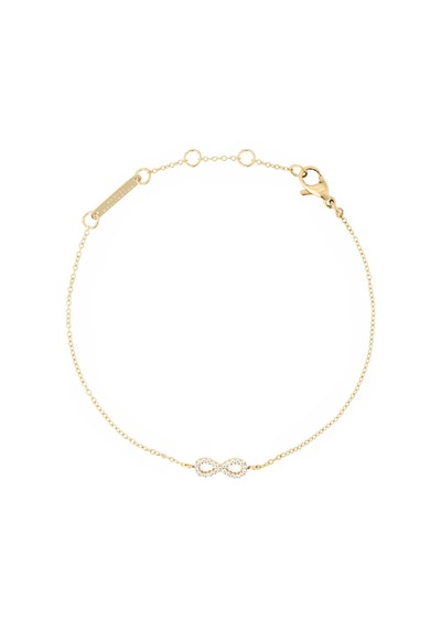 Mirelle Infinity Bracelet Gold Gold