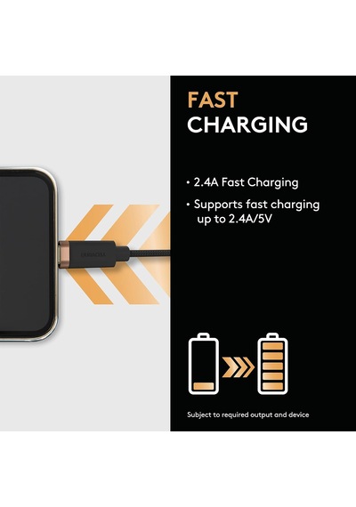 1m Usb-a To Micro Usb Örgülü Şarj Kablosu - Siyah Diğer
