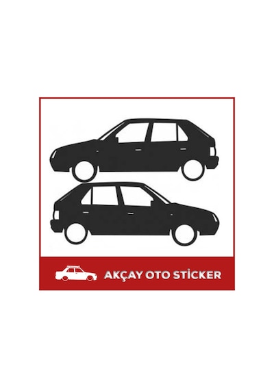 Skoda Fabia Sticker Skoda Araba Sticker Fabia Arma Sticker