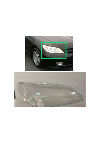 Honda Civic Vtec Far Camı 2003 2004 2005 Sağ