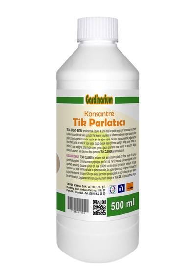 Gardinarium TEAK BRIGHT / EXTRA (Konsantre Tik Parlatıcı) 500 ml