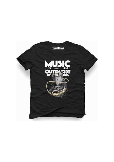 Tshirthane Music Outburst Tişört Erkek Tshirt