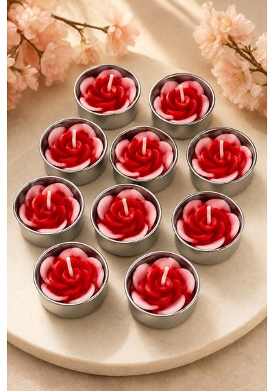 10 Adet Gül Tealight Mum,romantik Dekoratif Mum Seti, Masa Süsü Ve Özel Gün Mumu,sevgililer Günü Ve Evlilik Teklifi Mumu,romantik Ambiyans Mumu Kırmızı - 911677042 Kırmızı 10 Adet Gül Tealight Mum,romantik Dekoratif Mum Seti, Masa Süsü Ve Özel Gün Mumu,sevgililer Günü Ve Evlilik Teklifi Mumu,romantik Ambiyans Mumu Kırmızı - 911677042 Kırmızı
