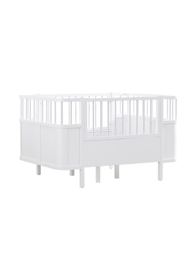Siesta Büyüyen Beşik 90x130, Siesta Karyola 90x190 - Beyaz