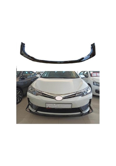 Toyota Corolla İçin Uyumlu 2016-2018 Ön Lip 3 Parça