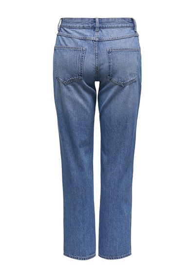 Only Mom Jean Düz Kesim Kot Pantolon 15339975 Mavi