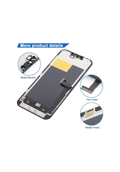 Apple Uyumlu iPhone 13 Pro Hd Hücre İçi Lcd Ekran İçin