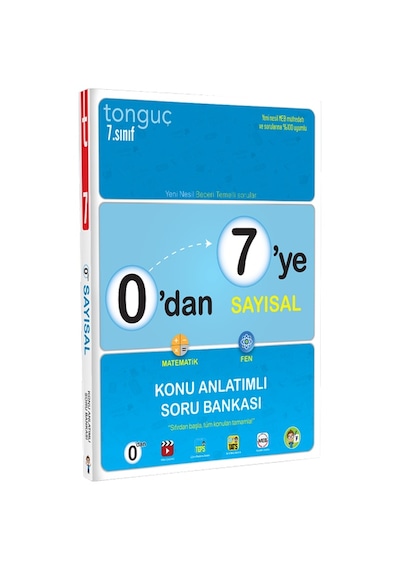 0'Dan 7'Ye Sayısal Konu Anlatımlı Soru Bankası