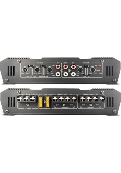 Navigold Ng-2033 4 Kanal Oto Amfi 3000w Maksimum 2 Ohm 4x70w Rms 4 Ohm 4x50w Rms