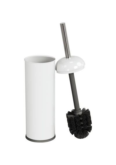 Aqua Bagno Smile Klozet Ve Tuvalet Fırçası , Beyaz Beyaz