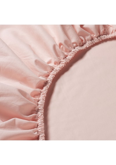 Ikea Dvala Tek Kişilik Çarşaf 90 X 200 Cm Pembe