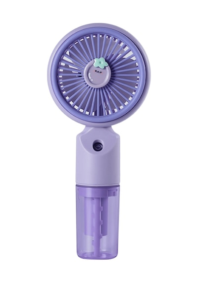 Feny Fn-f50, Mor, 3 Kademeli Hız, Buharlı Ferahlık, Elde Kullanım, Dahili 800mah Bataryalı, Type-c Şarj Girişli, Vantilatör