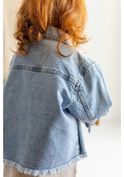 Oliven The Kid Oliventhekid Unisex Kot Ceket Mavi Mavi