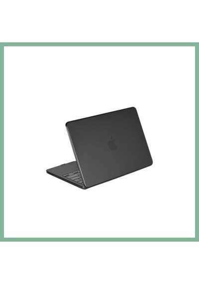Bşkvirgo Apple Uyumlu MacBook Neo Şeffaf Apple Uyumlu MacBook Kapak - Siyah Bsk2026