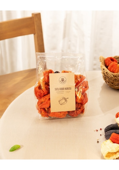 Dolmalık Tatlı Biber Kurusu 1 Paket 23-25 Adet