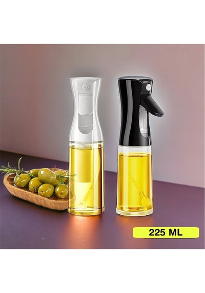 220 Ml Karışık Renk Sprey Yağdanlık Cam Yağ Püskürtücü Ml Airfryer Salata Yağlık Beyaz Diğer