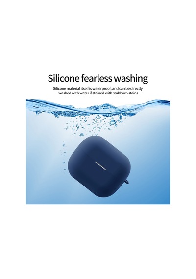 Samsung Galaxy Buds 3 Pro Kılıf Askı Aparatlı Mat Silikon Siyah