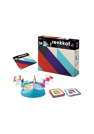 Renkkat (İkili) Zeka Ve Akıl Oyunu 3+ Yaş 2 Oyuncu