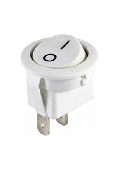 Yuvarlak Işıksız Anahtar On-off 2p Ic-133a