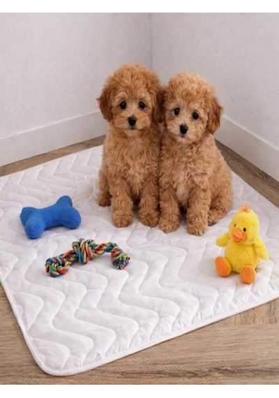 Kedi Köpek Çiş Pedi 45x60 / Sıvı Geçirmez Yıkanabilir Emici / Hasta Alezi / 4 Ebat 45x60
