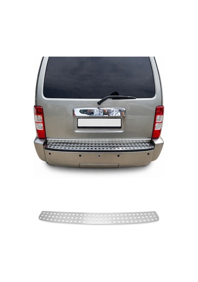 Dodge Nitro 2007-2012 Uyumlu Krom Arka Tampon Eşiği Paslanmaz Çelik
