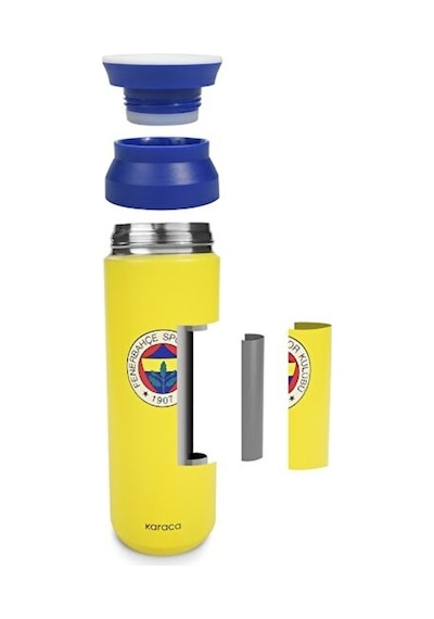 Karaca X Fenerbahçe Lisanslı Logo Termos 500 Ml Sarı
