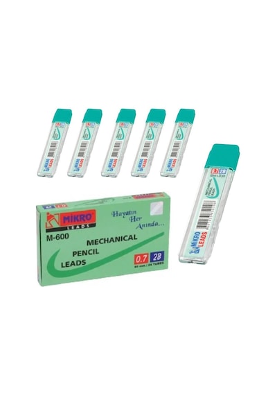 Mikro M-600 Kalem Ucu 60Mm 0.7 24'lü Tüp N11.207